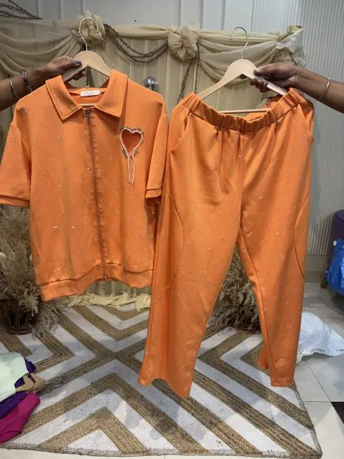 Zipper orange Coords