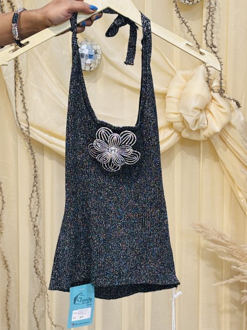 Sparkle Halter Top