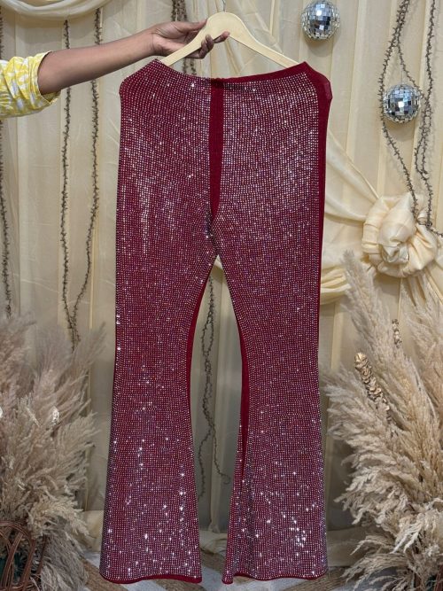 Rhinestone Bell Bottoms