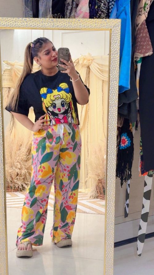 Printed  Pants
